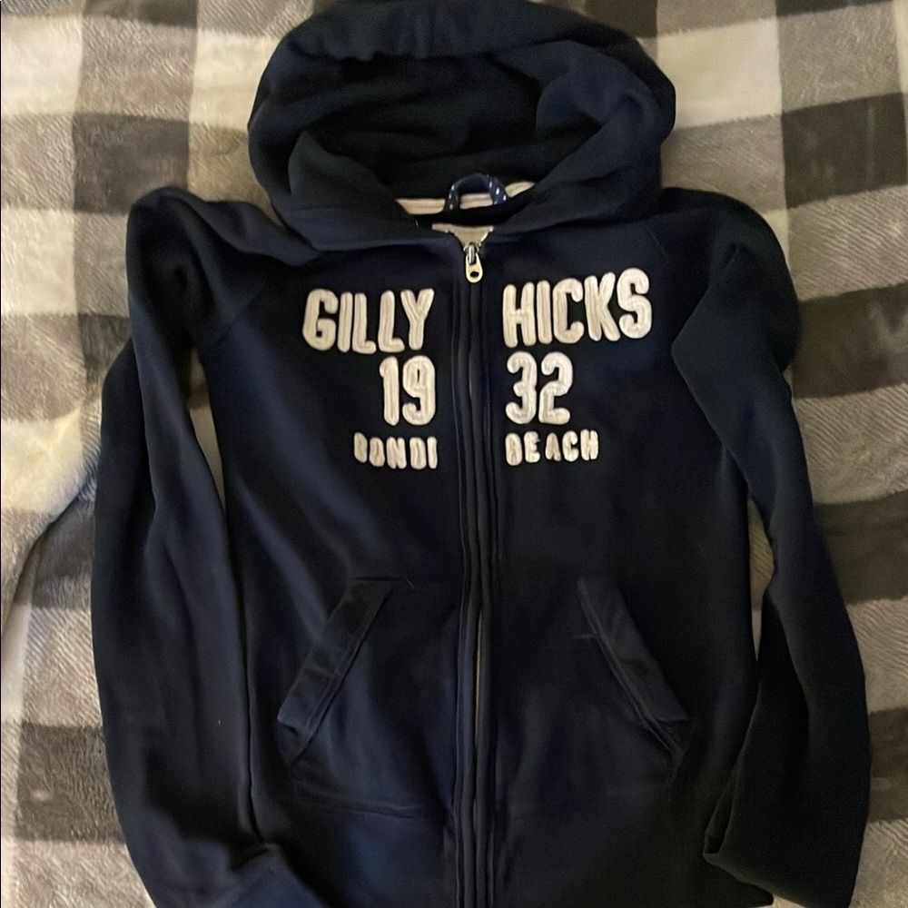 Gilly Hicks Navy Hoodie Size Small